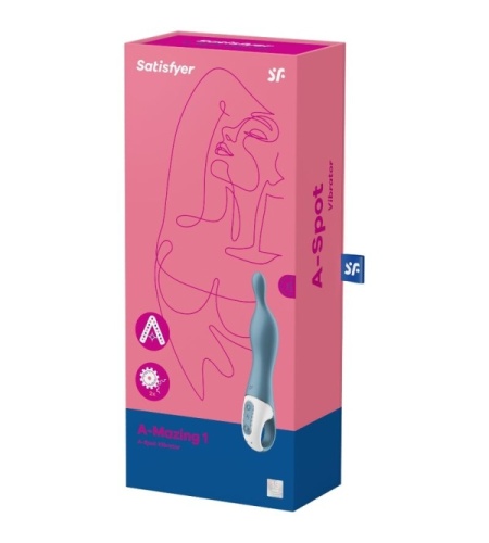 Satisfyer A-Mazing 1 Vibrador Punto A - Azul