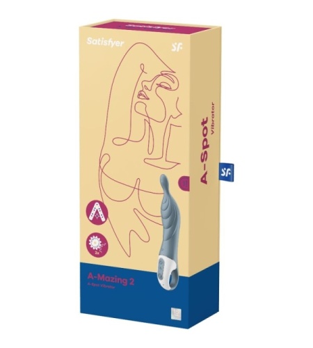 Satisfyer A-Mazing 2 Vibrador Punto A - Gris