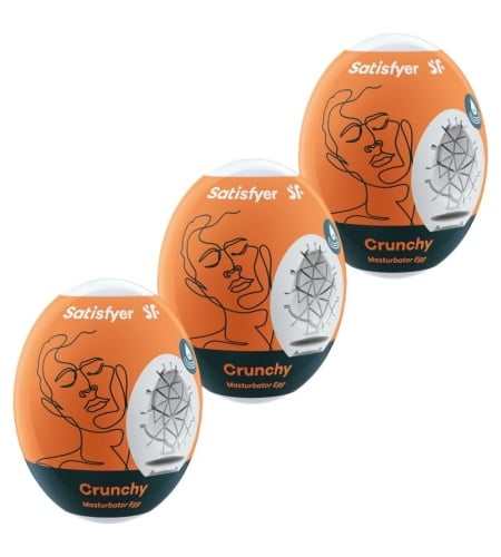 Pack 3 Huevos Satisfyer - Crunchy