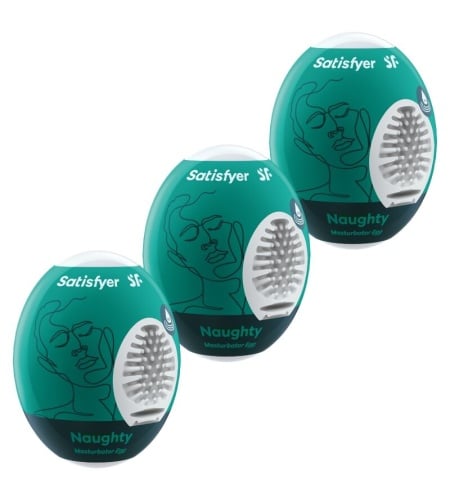Pack 3 Huevos Satisfyer - Naughty