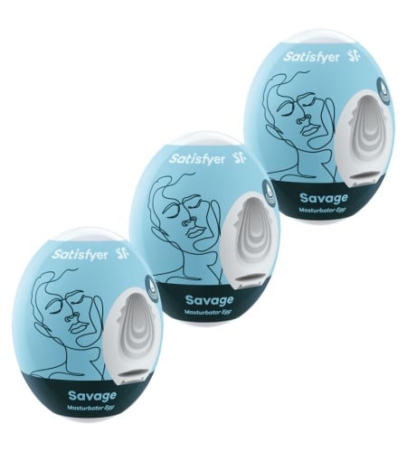 Pack 3 Huevos Satisfyer - Savage