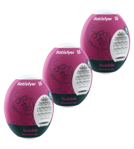 Pack 3 Huevos Satisfyer - Bubble