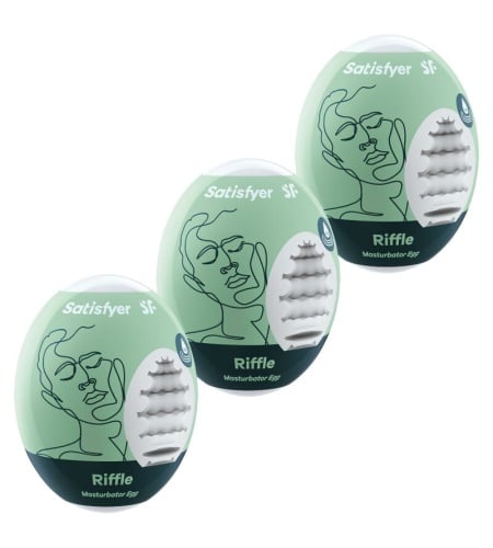 Pack 3 Huevos Satisfyer - Riffle