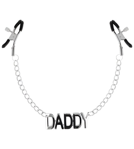 Pinzas pezones con Cadena Daddy