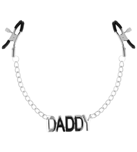 Pinzas pezones con Cadena Daddy