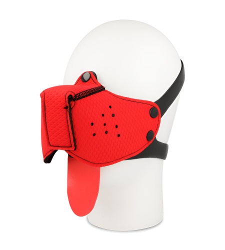 Bozal de Perro BDSM Rojo