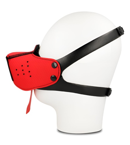 Bozal de Perro BDSM Rojo