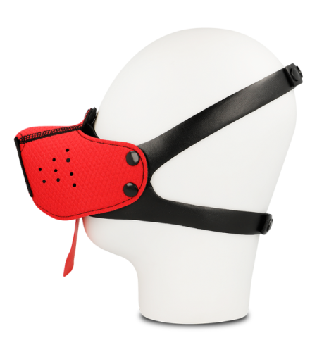 Bozal de Perro BDSM Rojo