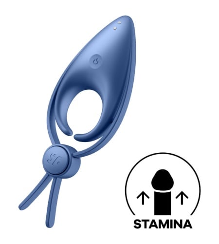 Satisfyer Sniper Anillo Vibrador Azul