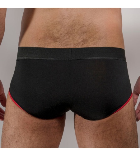  Calzoncillo Brief Dark Red S detalle 3