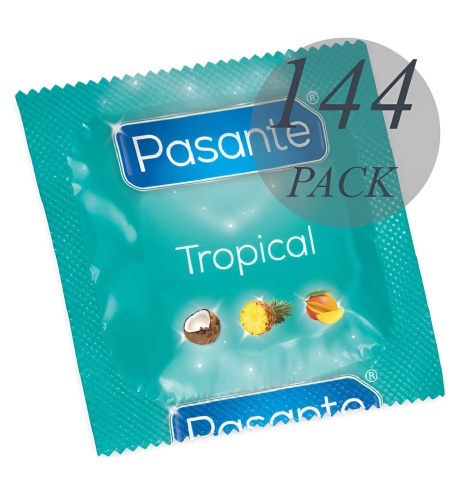Pasante - Preservativos Sabores Tropical Bolsa 144
