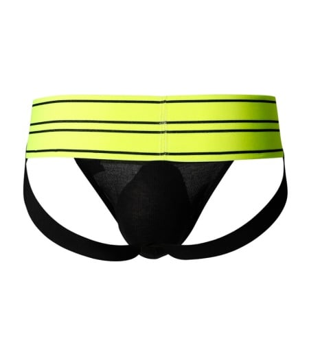  Jockstrap Rugby Verde perspectiva 4