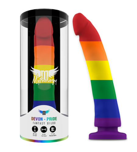 Dildo Colores del Orgullo 20cm