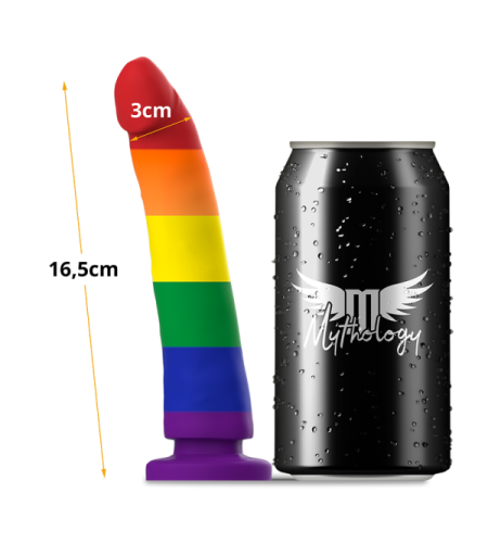 Dildo Colores del Arcoiris 16.5 cm