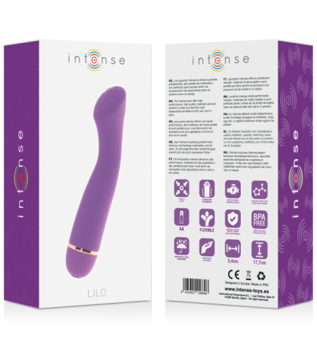 Vibrador G-spot Lilo color Lila