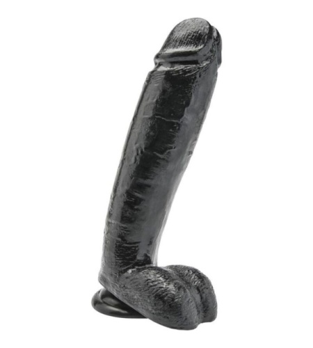 Dildo Negro de 25.5 cm