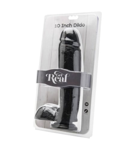Consolador Negro 25.5 cm