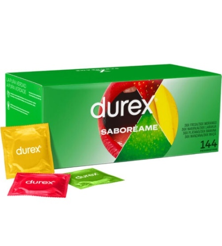 Preservativos Durex 144 Unidades Sabores