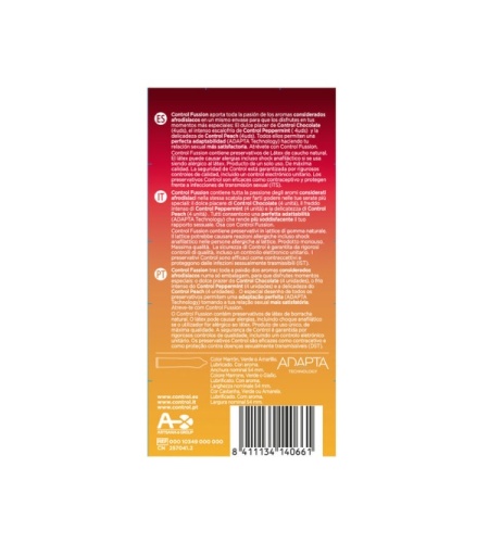 Control Fussion 12 Preservativos con Aromas