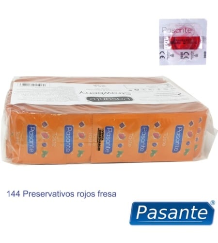 Preservativo Sabor Fresa 144 Unidades