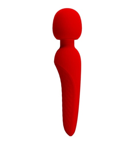 Vibrador Tipo Microfono Rojo