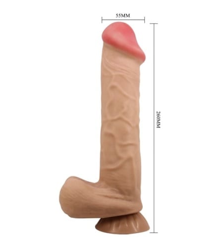 Consolador Piel Realista 26 cm