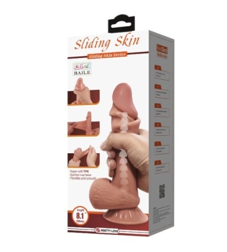 Dildo Simil Piel - Skin Dildo 21 cm