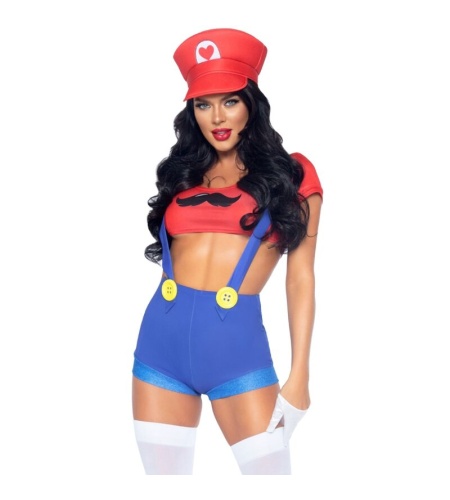 Disfraz de Mario Bros Sexy imagen 1