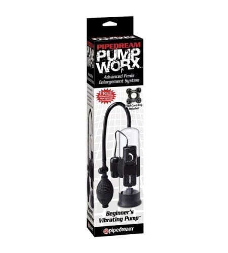 Pump para pene con vibración