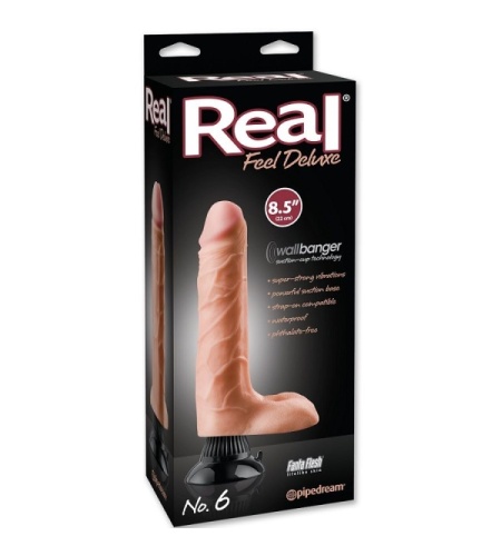 Real Feel Num 6 Vibrador Realista 