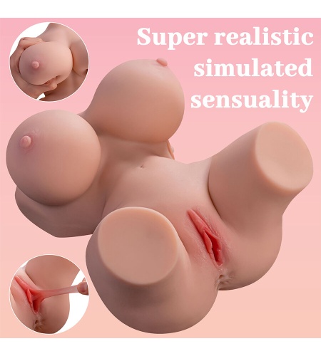 Torso Realistico de Mujer con Vibración presentación 15