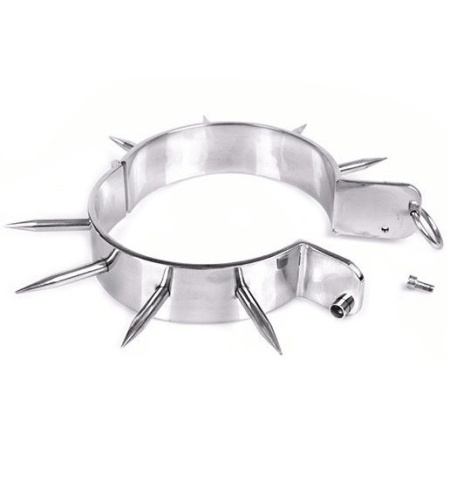 Collar de sumisión con puntas BDSM