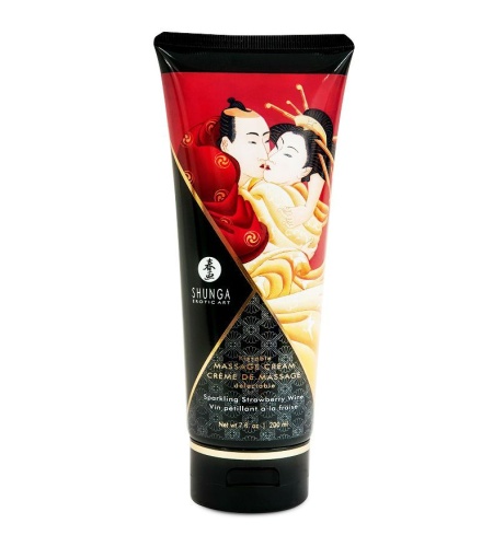 SHUNGA cremas de masaje comestibles fresa