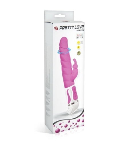 Rabbit Vibrador con Rotación