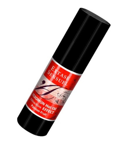 extase sensuel aceite de masaje efecto calor con feromonas fruta de la pasion 30ml