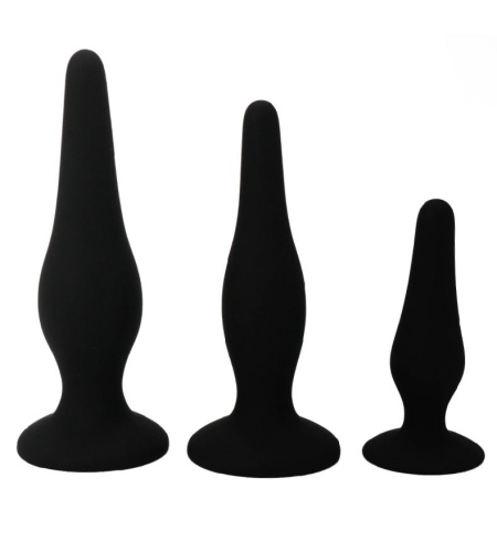 Kit Iniciacion Anal Plugs Silicona