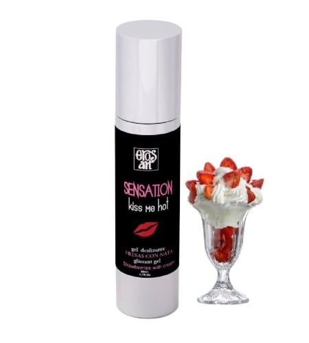 Lubricante Sabor Fresas con Nata 50ml