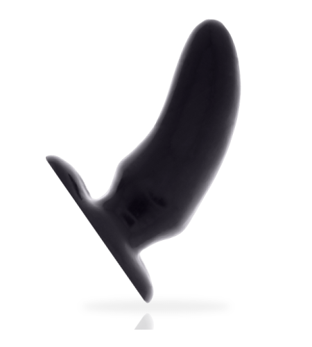 Plug anal negro G-Spot 12 cm