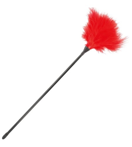 PLUMA ESTIMULADORA ROJO 42CM