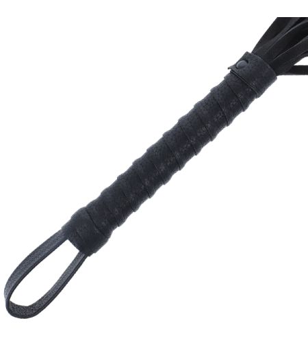 Látigo Bondage con Mango de Cuero