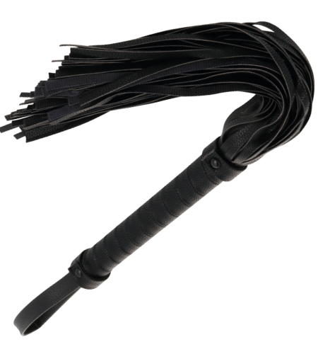 Látigo Negro 42CM LEATHER