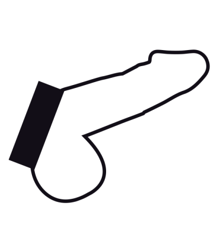 Anillo de cuero para el pene