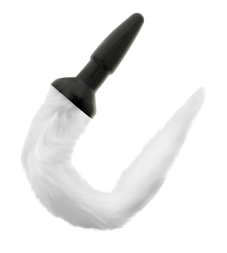 Cola Anal Blanca 12 x 3 cm