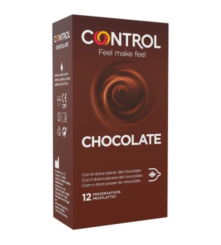 Control Fussion Chocolate – Preservativos con Aroma y Sabor a Chocolate