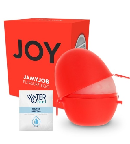 Jamyjob Masturbador Discreto huevo Rojo