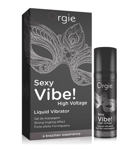 Orgie sexy vibe! vibrador liquido extra fuerte 15 ml
