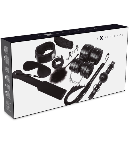 EXPERIENCE BDSM FETISH KIT SERIE BLACK