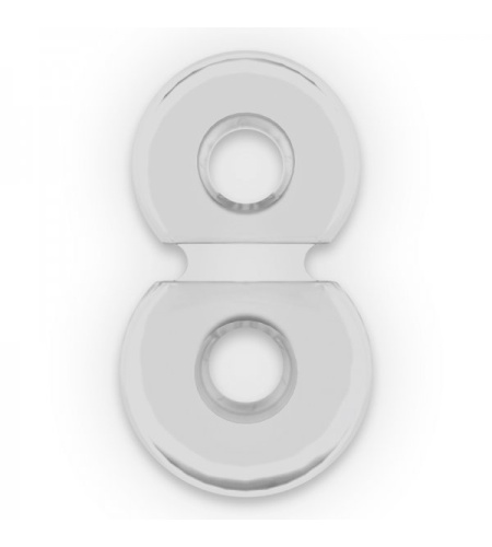 Anillo de pene doble para pene y testículos