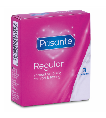 Pasante - Condom Gama Regular 3 Unidades