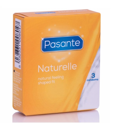 Pasante - Condom Gama Naturelle 3 Unidades